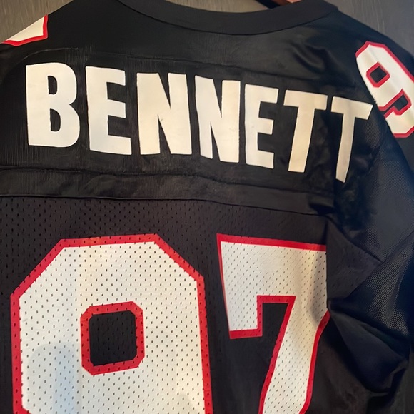 atlanta falcons vintage jersey #97 Bennett size 40 - Picture 6 of 9